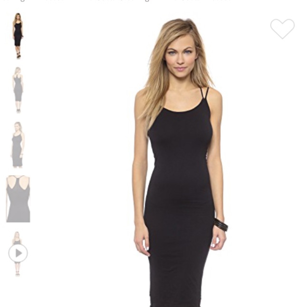 Enza Costa NWOT double tank dress